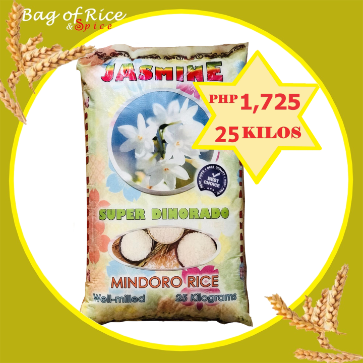 Bag Of Rice Premium Jasmine Dinorado Pure Natural Fragrant White Rice