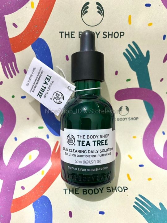 THE BODY SHOP TEA TREE SERUM SKIN CLEARING DAILY SOLUTION ORIGINAL SALE