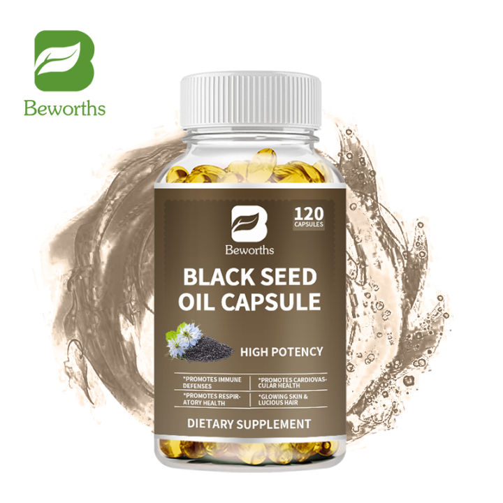 Beworths Black Seed Oil Capsules Mg With Omega Super