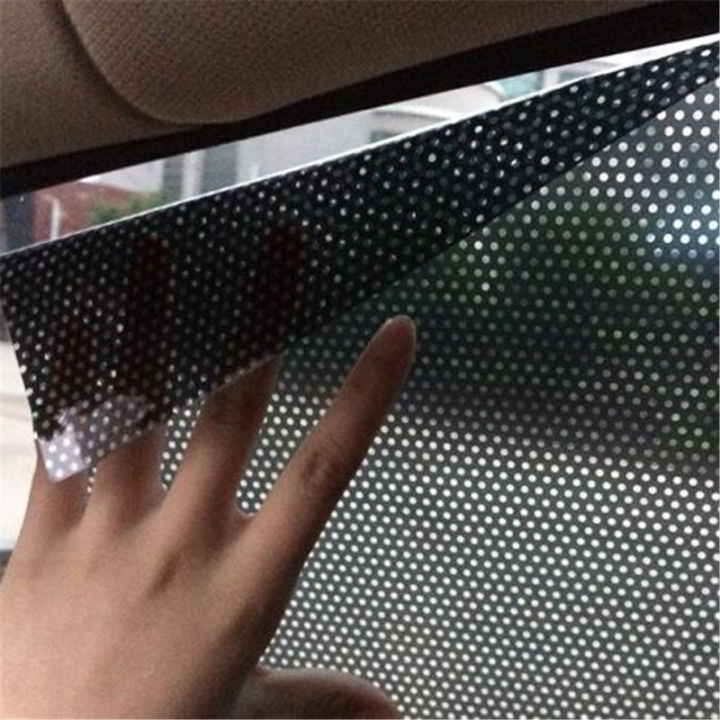 2PCS 42x38cm Car Sun Shades Film Sun Protection Window Cover PVC