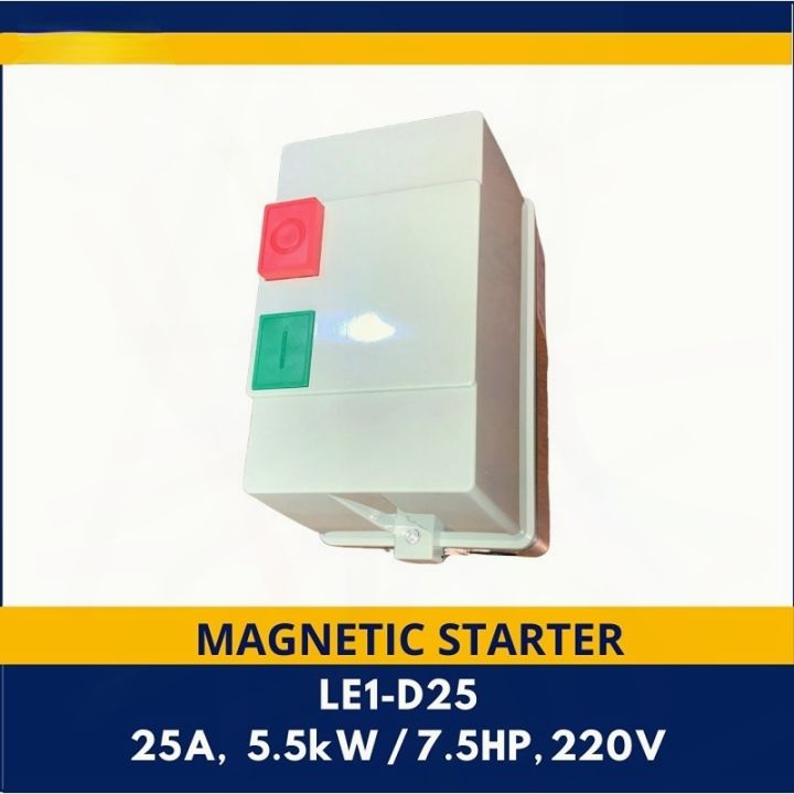 Magnetic Starter Hp To Hp Le D Series Dol Starter Lazada Ph