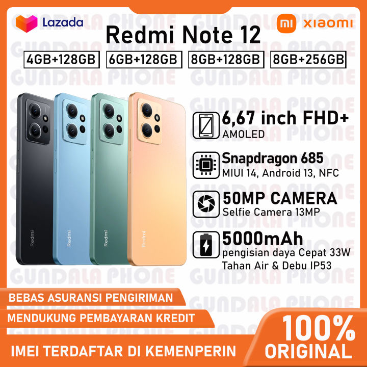 Xiaomi Redmi Note Garansi Resmi Lazada Indonesia