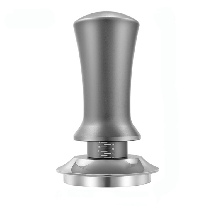 Tech Coffee Tamper Adjustable Depth With Scale Lb Espresso Springs