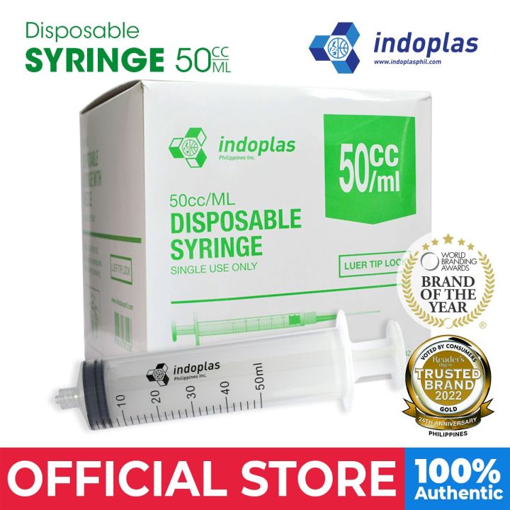 Indoplas Cc Disposable Syringe W O Needle Box Of Lazada Ph