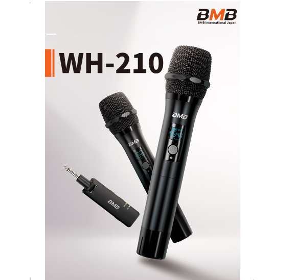 BMB WH 210 Dual Wireless Microphone System Lazada PH