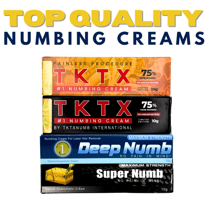 Tktx Tattoo Numbing Cream Super Numb Topical Anesthesia Deep Numb