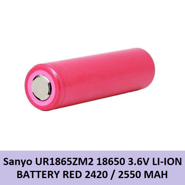 Sanyo Ur Zm V Li Ion Battery Red Mah Ur