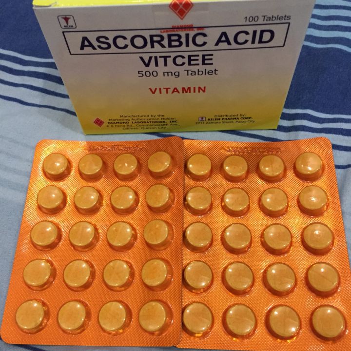 Ascorbic Acid Vitcee Per Pad Mg Tablets Lazada Ph