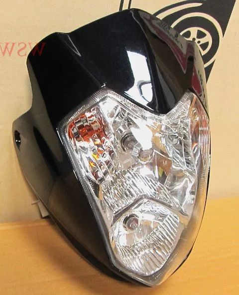 BATOK KEPALA LAMPU REFLEKTOR SATRIA FU THAILAND RIDER WARNA HITAM