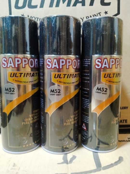 Pilok Pilox Cat Semprot Sapporo Ultimate Saporo M Light Grey Semi