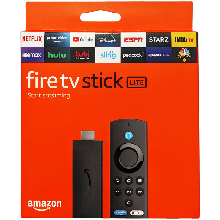 Amazon Fire Tv Stick Lite Streaming Device With Alexa Voice Remote