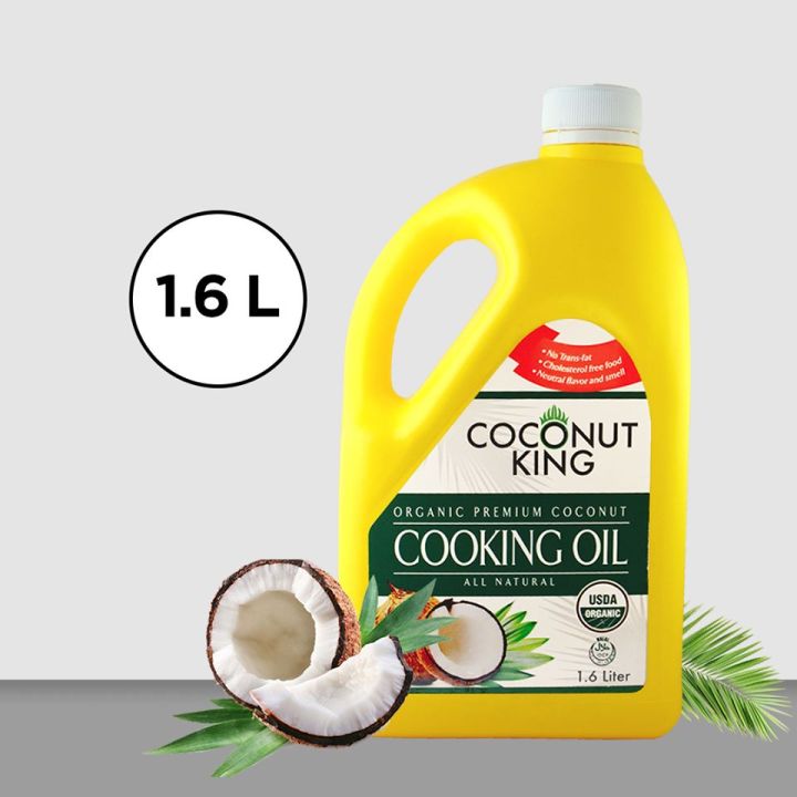 Organic Premium Cooking Oil Coconut King 1 6Liter P228 Lazada PH