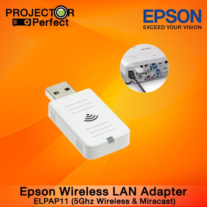 Epson Wireless Lan Adapter Elpap Ghz Wireless Miracast