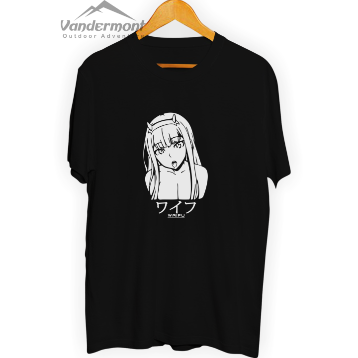 Kaos Anime Waifu Hentai Baju Distro Pria Wanita Kaos Tulisan Jepang