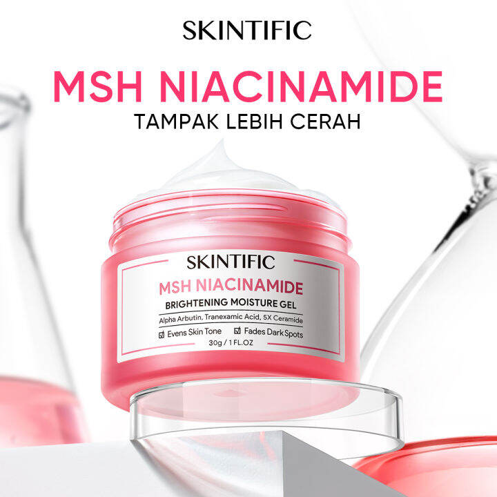 BrighteningSKINTIFIC OFFICIAL MSH Niacinamide Brightening Moisture