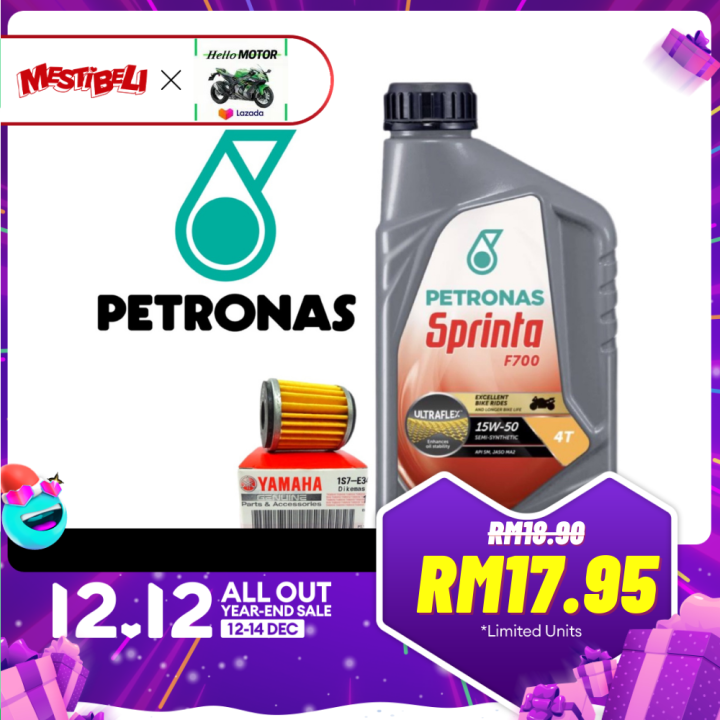 F W Minyak Hitam Petronas Sprinta T Semi Oil Filter Lc Ex