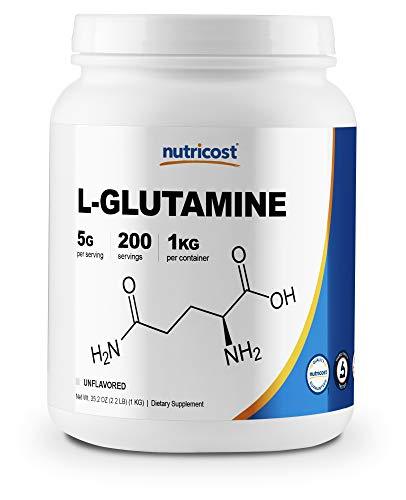 Pre Order Nutricost L Glutamine Powder Kg Pure L Glutamine