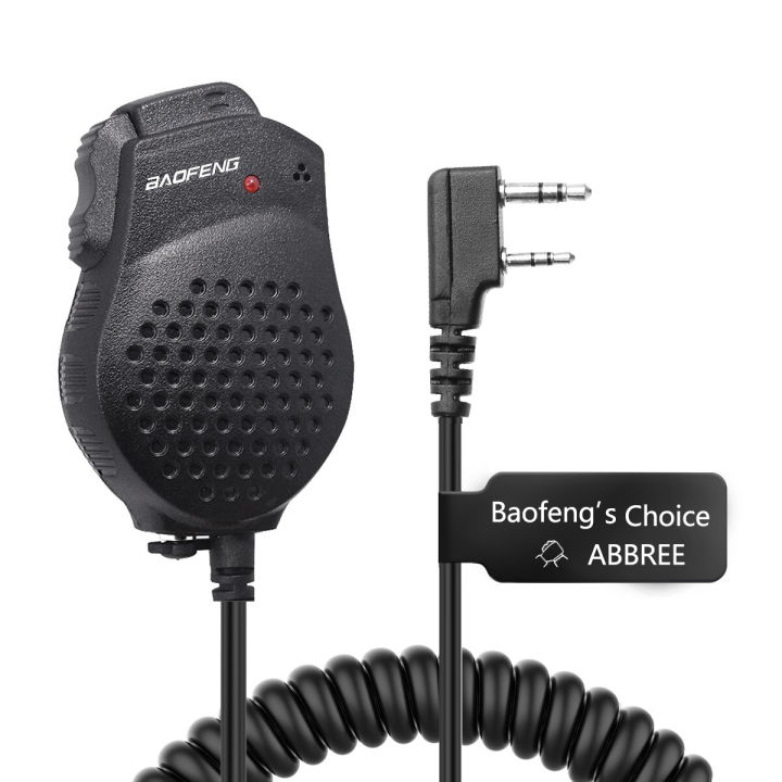 Original Baofeng Uv Dual Ptt Speaker Mic Microphone For Baofeng Uv