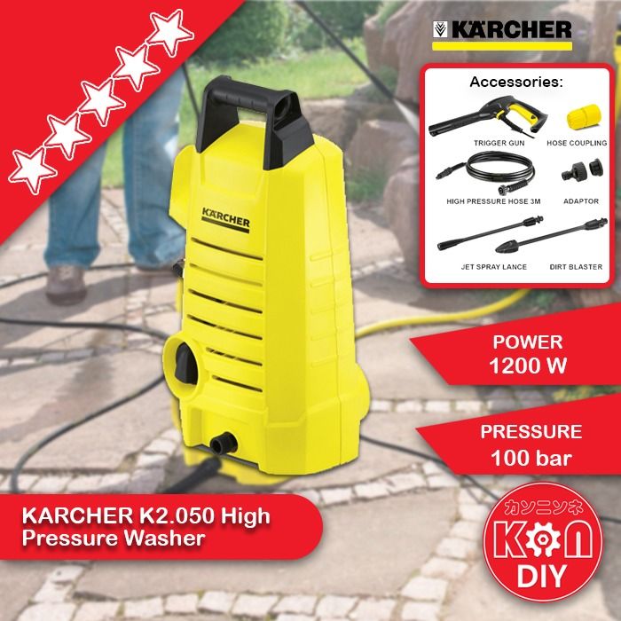 Karcher K High Pressure Washer Water Jet Sprayer Cleaner Bar