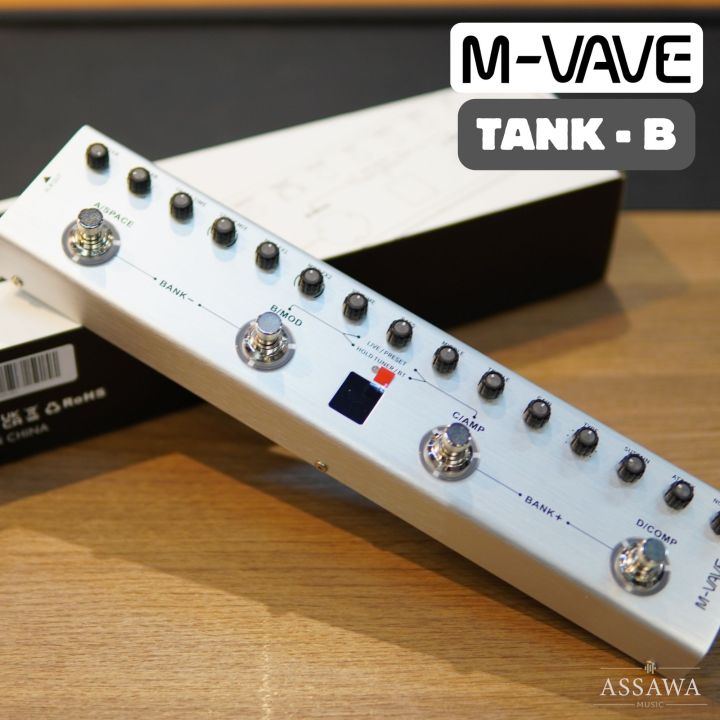 M VAVE Tank B Bass Multi Effect เอฟเฟคเบส Lazada co th