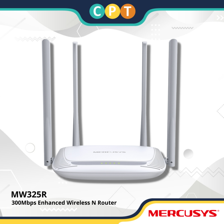 Mercusys Mw R Mbps Enhanced Wireless N Router Lazada Ph