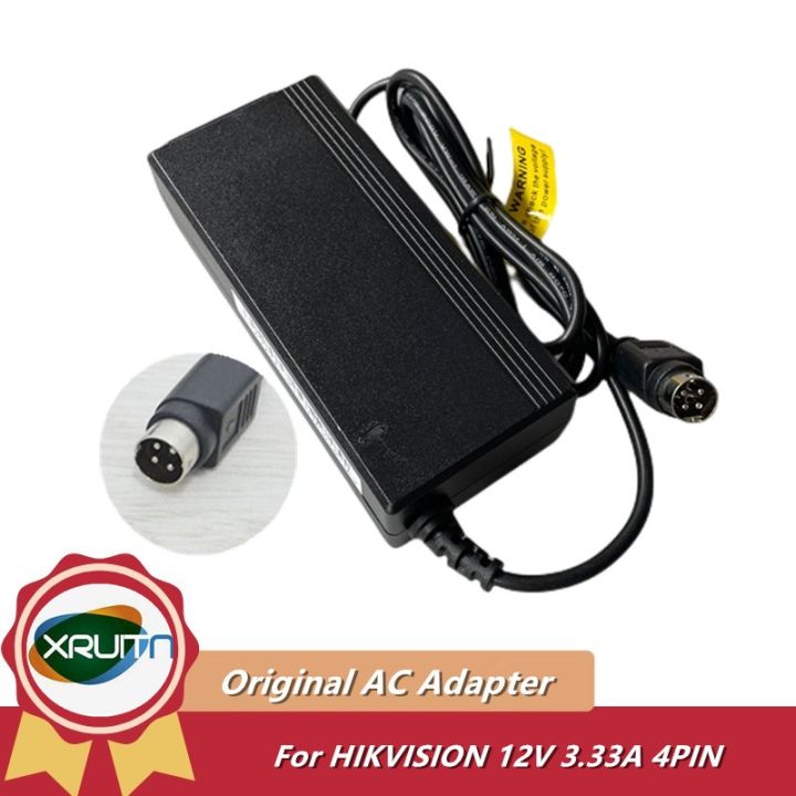 Genuine For Hikvision Video Recorder Power Supply V A W Pin