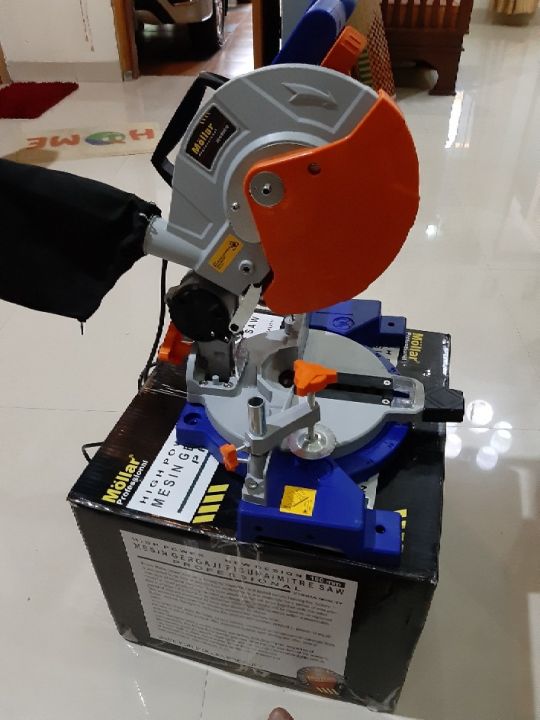 Mollar Ms Miter Saw Inch Mm Mesin Potong Aluminium Gergaji