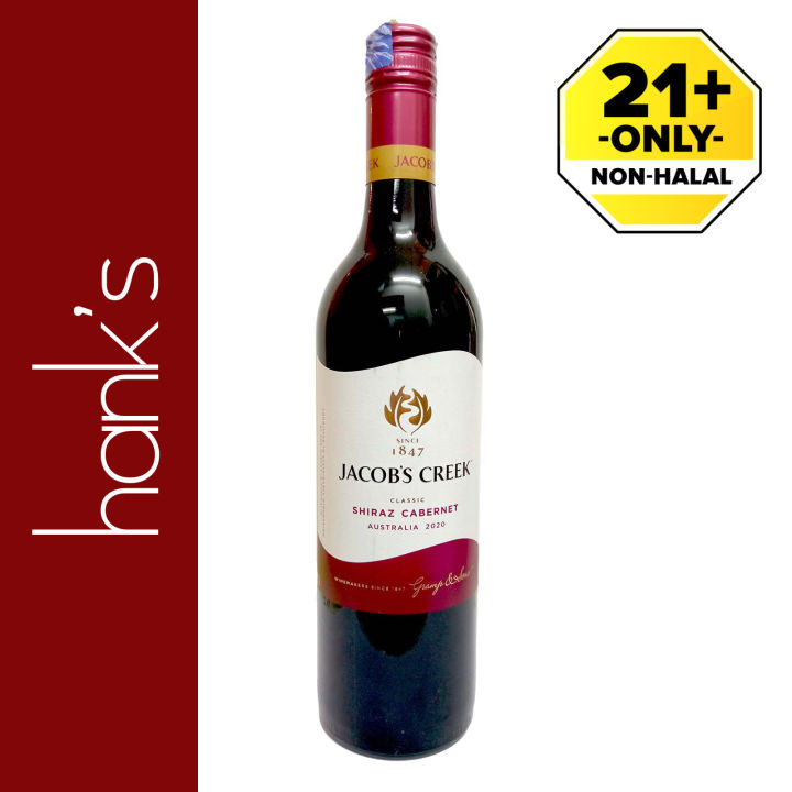 Jacobs Creek Shiraz Cabernet Red Wine 750ml Lazada