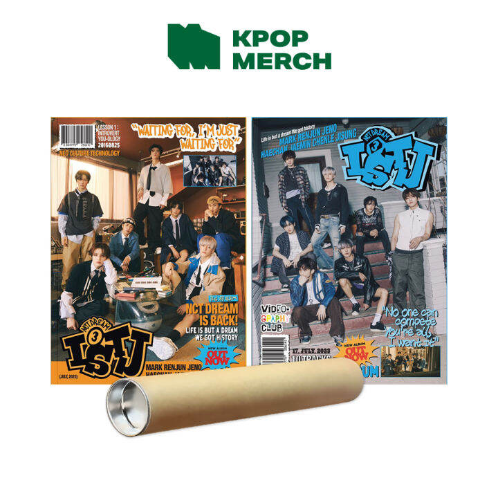 NCT Dream 3rd Album ISTJ Photobook Ver Rolled Poster Lazada