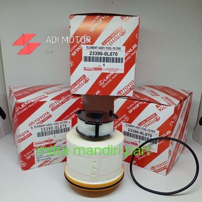 FILTER SOLAR ELEMENT FUEL FILTER INOVA REBORN FORTUNER VRZ HILUX REVO