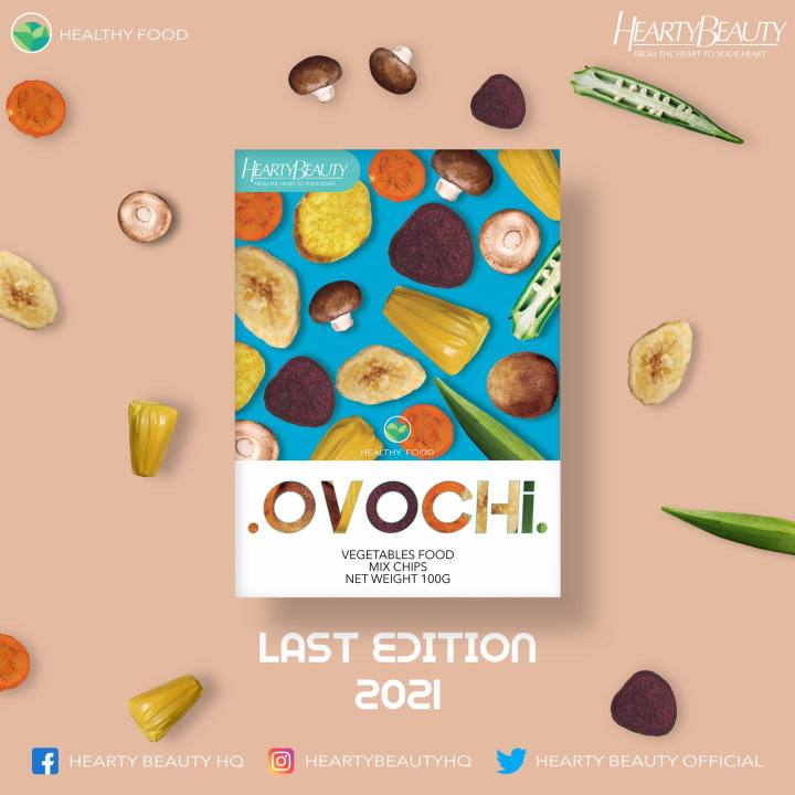 OVOCHI HEALTHY SNACKS KEREPEK SAYUR KERING RANGUP SNEK SIHAT BERKHASIAT