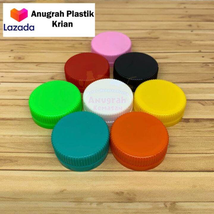 Tutup Botol Plastik Leher Pendek Short Neck Isi Biji Lazada