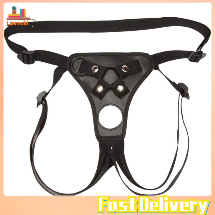 Lzarnoldready Stockadjustable Strap On Dildo Harness Double Hole