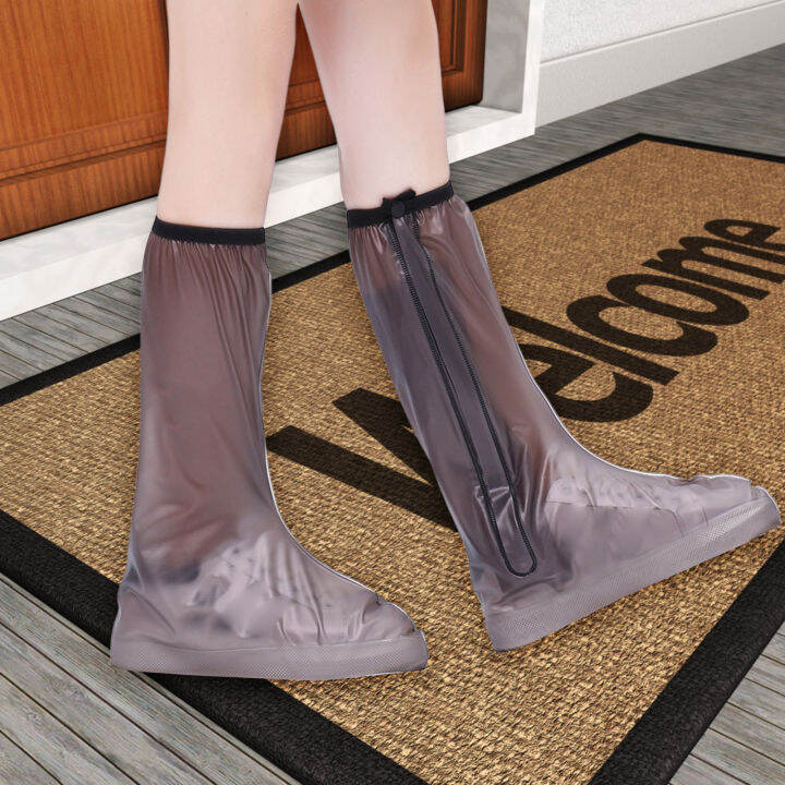 Waterproof Shoe Covers Slip Resistance Galoshes Rain Boots Over Shoes