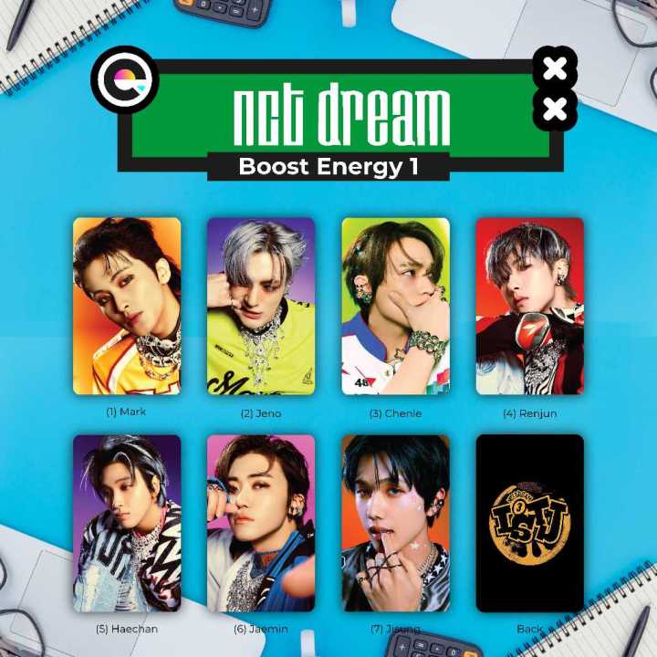 Photocard Nct Dream Boost Energy Album Foto Pc Nct Dream Gsm