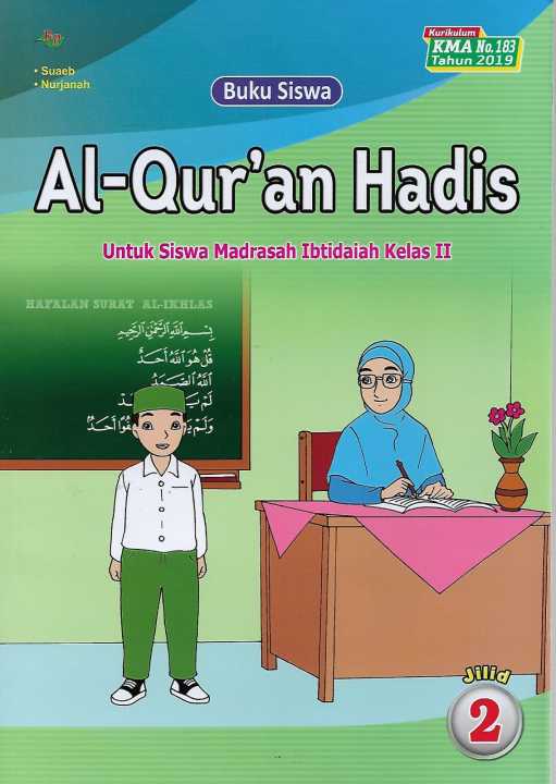 Buku Al Qur An Hadis Kelas Mi Madrasah Ibtidaiah Lazada Indonesia