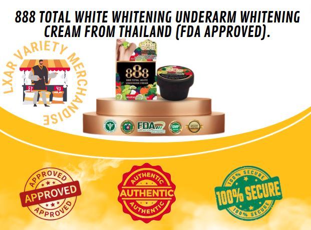 Total White Whitening Underarm Whitening Cream From Thailand Fda