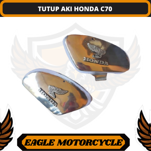 Tutup Aki C Honda Alumunium Satu Set Untuk Custom Cover Accu Lazada