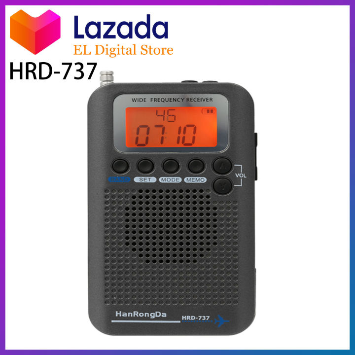 Hanrongda Hrd Portable Full Band Radio Aircraft Band Receiver Fm Am