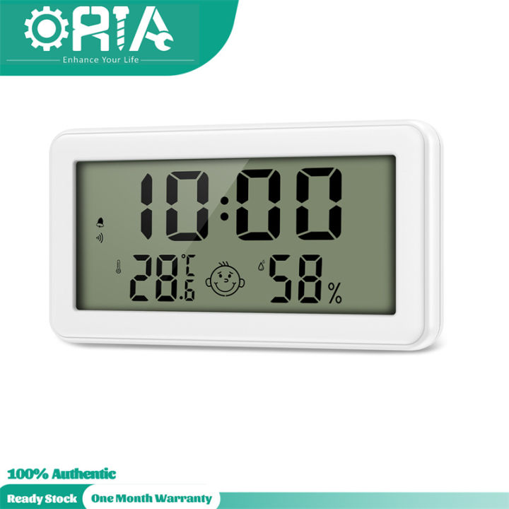 ORIA Hygrometer Indoor Thermometer Desktop Digital Thermomete