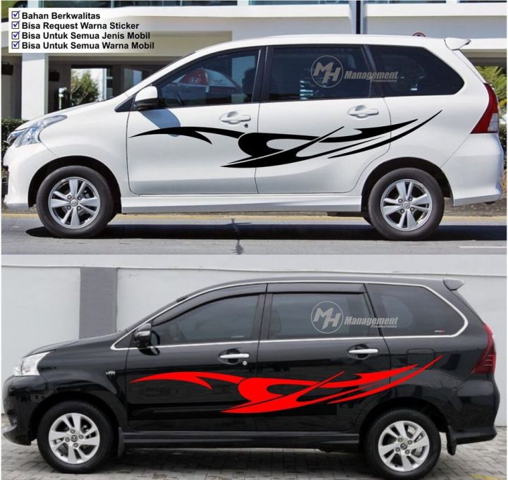 Stiker Mobil Avanza Cutting Sticker Mobil Avanza Xenia Sigra Calya