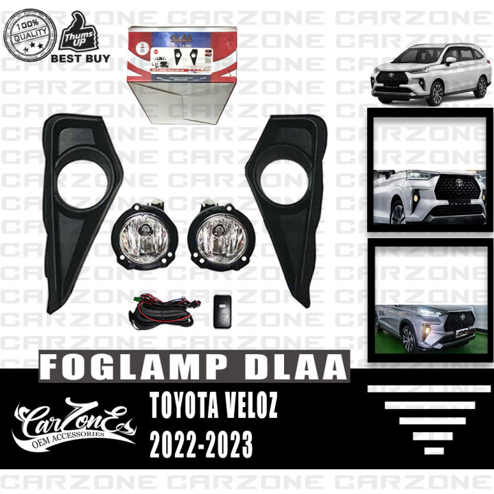 Toyota Veloz Dlaa Fog Light Foglight Fog Lamp Foglamp