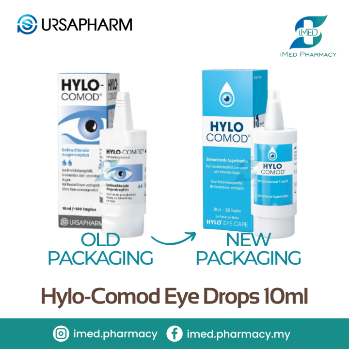 Hylo Comod Eye Drops Ml Lazada