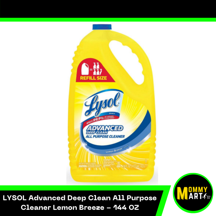 Lysol Advanced Deep Clean All Purpose Cleaner Lemon Breeze Oz