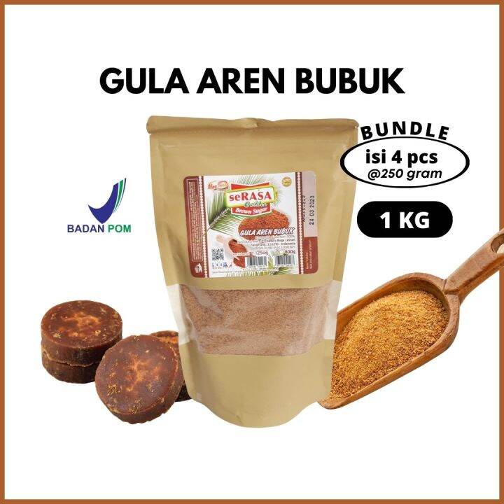 Gula Aren Bubuk Kg Bundle G X Pcs Palm Sugar Gula