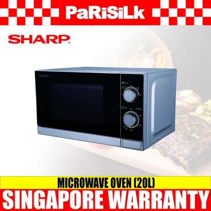 Bulky Sharp R 20A0 S V Microwave Oven 20L Lazada Singapore