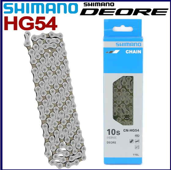 Shimano Deore HG54 10 Speed Bike Chain MTB Mountain Bicycle 10s Chains