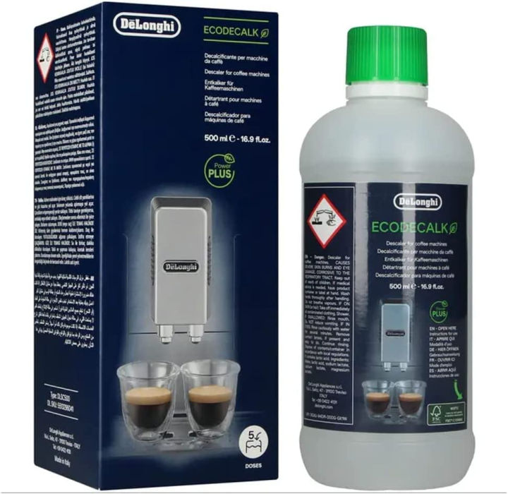 De Longhi EcoDecalk Descaler Eco Friendly Universal Descaling Solution