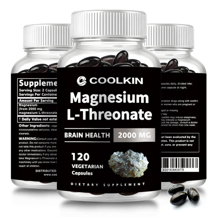 Magnesium L Threonate Mg Brain Health Supplement Improves Memory