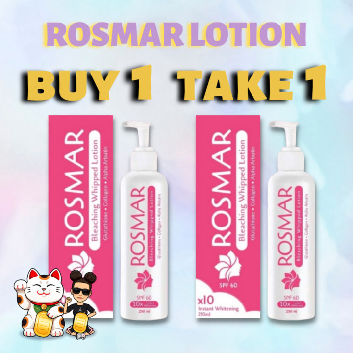 Rosmar Bleaching Whipped Lotion Spf Ml Buy Take Lazada Ph